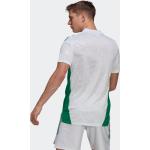 Weiße adidas V-Ausschnitt Algerien Trikots für Herren zum Fußballspielen - Heim 2020/21 