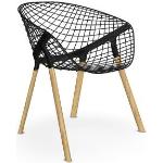 Schwarze ALIAS Designer Stühle aus Holz 
