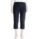 Schwarze Atmungsaktive Ankle-Jeans ohne Verschluss aus Denim für Damen Größe S für den für den Sommer 