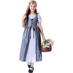 Alice im Wunderland Deluxe Mädchen Fasching Halloween Karneval Kostüm 104-122 