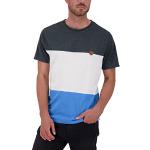 Indigofarbene Color Blocking Kurzärmelige Alife & Kickin T-Shirts aus Jersey für Herren Größe S für den für den Sommer 