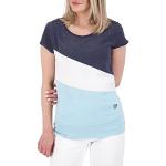 Melierte Color Blocking Kurzärmelige Alife & Kickin T-Shirts aus Jersey für Damen Größe XS für den für den Sommer 
