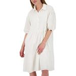 Reduzierte Weiße Kurzärmelige Alife & Kickin Mini Sommerkleider für Damen Größe XL für den für den Sommer 