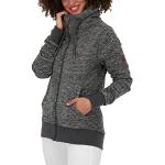 Reduzierte Alife & Kickin Mini Kurzjacken & Cropped-Jackets mit Reißverschluss aus Fleece für Damen Größe S für den für den Herbst 
