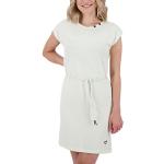 Melierte Maritime Kurzärmelige Alife & Kickin Mini Sommerkleider aus Jersey für Damen Größe XL für den für den Sommer 