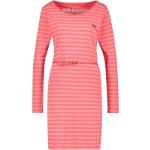 Korallenrote Elegante Langärmelige Alife & Kickin Mini Minikleider & kurze Kleider aus Jersey für Damen Größe XL für den für den Sommer 