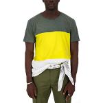 Reduzierte Color Blocking Kurzärmelige Alife & Kickin T-Shirts aus Jersey für Herren Größe L für den für den Sommer 
