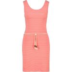 Pinke Maritime Ärmellose Mini Minikleider & kurze Kleider aus Jersey für Damen Größe XL für den für den Sommer 