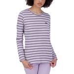 Reduzierte Melierte Maritime Langärmelige Alife & Kickin T-Shirts aus Jersey für Damen Größe S 