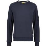 Marineblaue Casual Langärmelige Alife & Kickin Herrensweatshirts mit Reißverschluss Größe L für den für den Sommer 