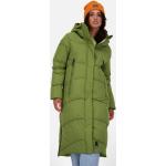 Grüne Gesteppte Alife & Kickin Winterjacken gepolstert für Damen Größe L für den für den Winter 