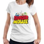 All+Every Danger Mouse Logo with Characters Women's T-Shirt
