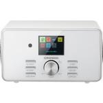 Grundig All-In-One DTR 5000 X Weiß Internetradio mit Bluetooth – 2.0 Stereo-Lautsprecher - DAB+ / FM-Tuner