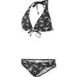 Reduzierte Schwarze Color Blocking Speedo Triangel-Bikinis für Damen Größe XS für den für den Winter 