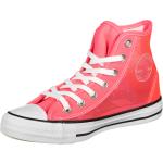 Reduzierte Pinke Converse All Star Hi High Top Sneaker & Sneaker Boots aus Mesh für Damen Größe 36 für den für den Sommer 