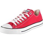 Reduzierte Rote Converse All Star OX Low Sneaker in Schmalweite aus Textil für Herren Größe 41 