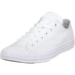 Reduzierte Weiße Casual Converse All Star OX Low Sneaker in Schmalweite aus Textil für Herren Größe 46 für den für den Sommer 
