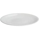 Weiße Alessi All-Time Runde Speiseteller & Essteller 28 cm poliert aus Keramik 