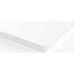 Reduzierte Weiße Moderne Schreibtischplatten Matte aus Holz Breite 100-150cm, Höhe 100-150cm, Tiefe 50-100cm 