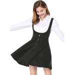 Reduzierte Schwarze Allegra K Mini U-Ausschnitt Minikleider & kurze Kleider für Damen Größe XL für Partys 