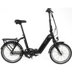ALLEGRO E-Bike »Andi 3 Plus 374«, 3 Gang Shimano Nexus Schaltwerk, Nabenschaltung, Frontmotor 250 W, schwarz