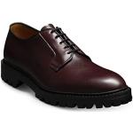 Burgundfarbene Business Allen Edmonds Hochzeitsschuhe & Oxford Schuhe mit Schnürsenkel in Normalweite aus Kalbsleder leicht für Herren Größe 42 