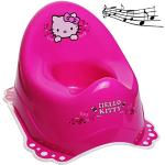 Pinke Hello Kitty Töpfchen mit Tiermotiv aus Kunststoff 
