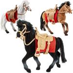 Schwarze 29 cm Pferde & Pferdestall Teddys aus Kunststoff 