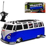 Blaue Volkswagen / VW Transport & Verkehr Spielzeug Busse aus Kunststoff 