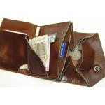 Portemonnaies & Wallets mit Knopf aus Leder klein 