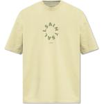 Pastellgrüne AllSaints Bio T-Shirts aus Baumwolle für Herren Größe L 