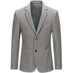 Graue Tweed-Sakkos mit Knopf aus Tweed für Herren Größe 3 XL für den für den Herbst 