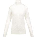 Reduzierte Weiße Allude Rollkragen Kaschmir-Pullover aus Wolle für Damen Größe L für den für den Sommer 
