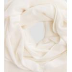 Weiße Unifarbene Allude Kaschmir-Schals aus Kaschmir für Damen für den für den Herbst 