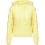 Reduzierte Gelbe Sportliche Allude Kaschmir-Pullover aus Wolle mit Kapuze für Damen Größe S 