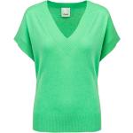 Reduzierte Grüne Allude Kaschmir-Pullover aus Wolle für Damen Größe L 