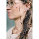 Anthrazitfarbene Nachhaltige Brillenketten aus Metall 