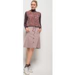 Rosa Alma & Lovis Bio Midi Nachhaltige Cordröcke aus Baumwolle für Damen Größe XS 