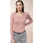 Rosa Gestreifte Alma & Lovis Nachhaltige Ringelshirts aus Jersey für Damen Größe M 