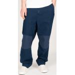 Bestickte Loose Fit Carhartt Work In Progress Jeans mit Stickerei mit Klettverschluss aus Baumwolle für Herren Größe XL 