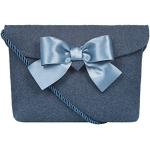 Blaue Almbock Trachtentaschen & Dirndltaschen mit Hirsch-Motiv aus Filz für Damen 