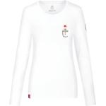Offwhitefarbene Almgwand T-Shirts mit Kapuze für Damen Größe S 