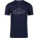 Marineblaue Almgwand T-Shirts für Herren Größe L 