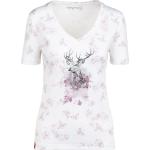 Blumenmuster Almgwand T-Shirts für Damen Größe M für den für den Sommer 