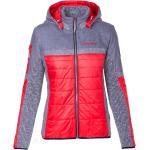 Almgwand Nordspitze Grau-Rot, Damen PrimaLoft® Isolationsjacken, Größe 44 - Farbe Red - Grey PrimaLoft®