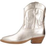 Graue Elegante Alpe Cowboy-Boots & Cowboystiefeletten für Damen Größe 39 