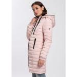 Rosa Gesteppte Casual Alpenblitz Damensteppmäntel & Damenpuffercoats mit Reißverschluss aus Polyester enganliegend Größe XS 