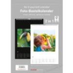 Schwarze ALPHA EDITION Fotokalender DIN A4 