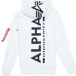 Weiße Alpha Industries Inc. Zip Hoodies & Sweatjacken aus Baumwolle mit Kapuze für Herren Größe XXL für den für den Herbst 
