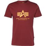 Reduzierte Rote Alpha Industries Inc. T-Shirts für Herren Größe XS 